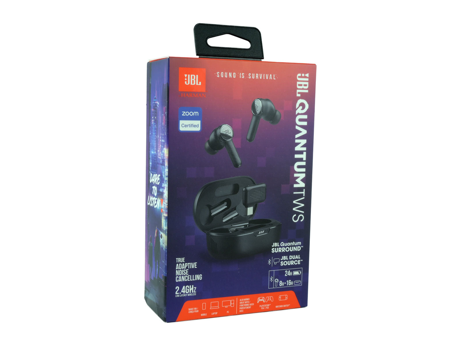 JBL Quantum TWS kabellose Ohrhörer / Kopfhörer schwarz