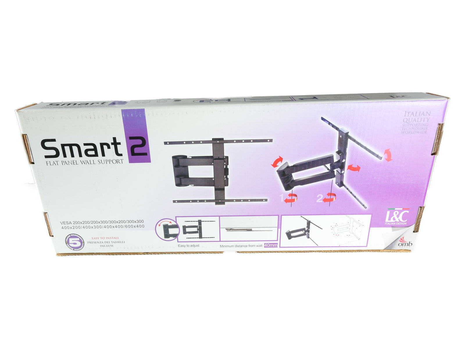 L&C Smart 2 Wandhalterung für TV von 32 - 55 Zoll