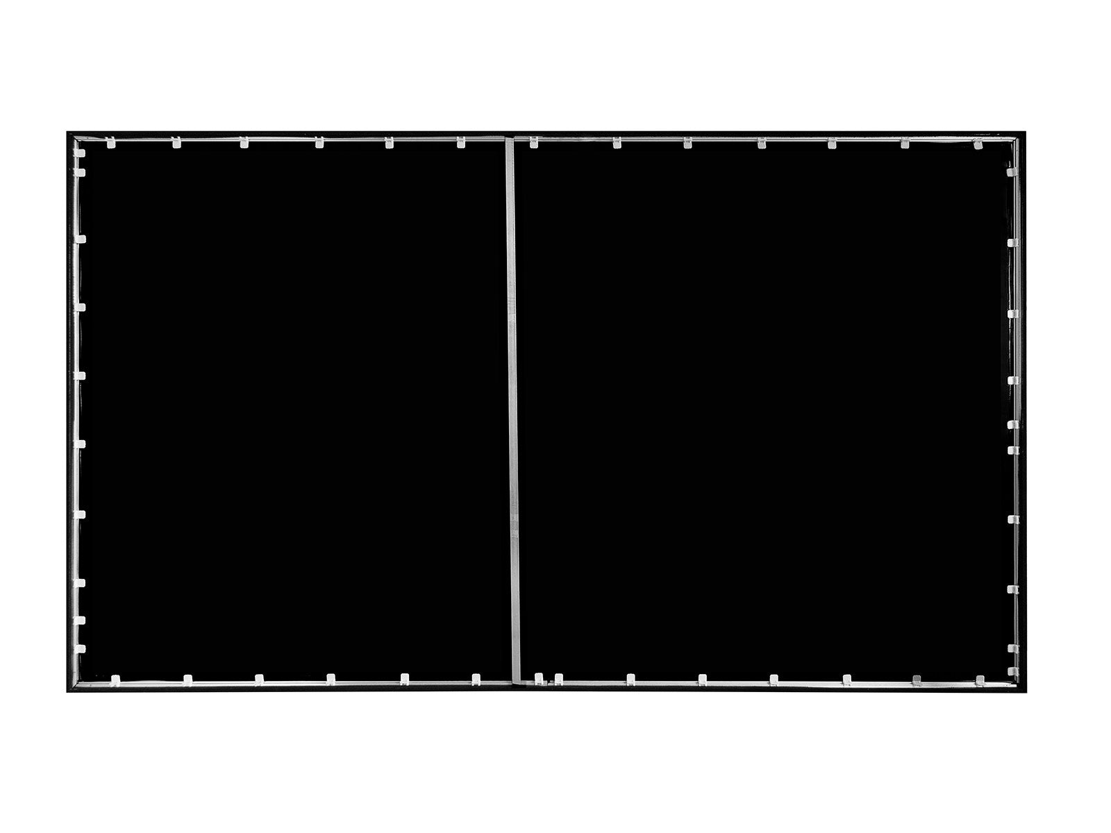 Elite Screens Leinwand Beamer Sable Frame B2, Projektor Leinwand 332 x 187 cm, 150 Zoll, Leinwandtuch CineWhite, 16:9 Leinwand 4K