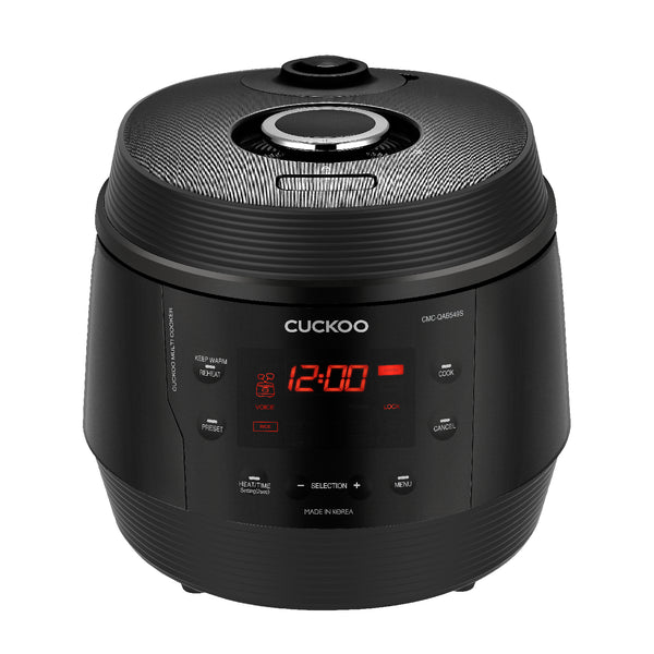 CUCKOO CMC-QAB549S ICOOK Q5 Premium Dampfdruck Multikocher | 8in1 Multifunktionsgerät | 10 vorprogrammierte Modi | Warmhaltefunktion | Edelstahl-Innentopf mit X-Wall Antihaft-Beschichtung