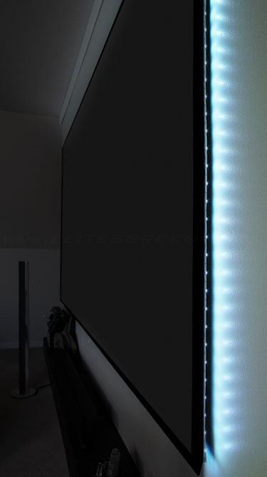 ELITE SCREENS Rahmenleinwand Aeon Edge Free | Projektor Leinwand 203 x 115 cm, 92" | kein sichtbarer Rahmen | Leinwandtuch CineWhite | 16:9 Leinwand 4K